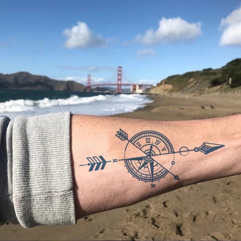 Realistische tijdelijke nep tattoo - Pijl