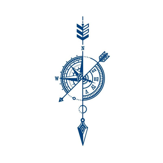 Realistische tijdelijke nep tattoo - Pijl